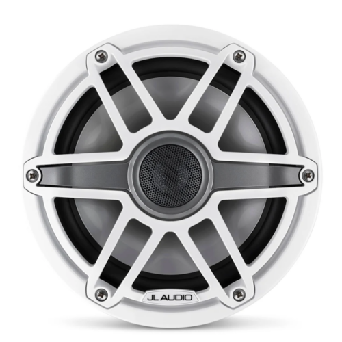 JL Audio® M6 Marine Speakers 7.7″ with White Sport Grille