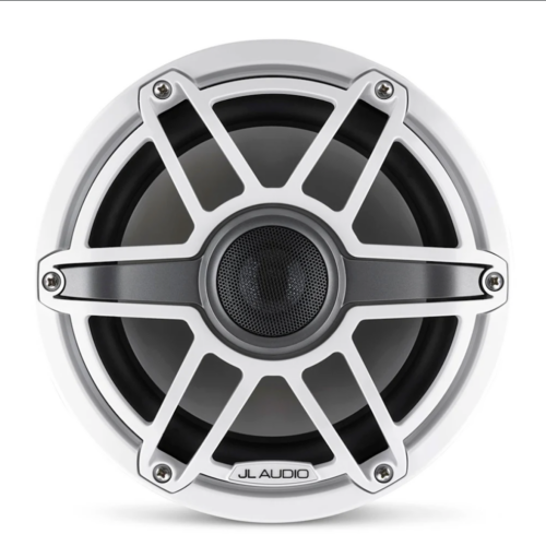 JL Audio® M6 Marine Speakers 8.8″ with White Sport Grille