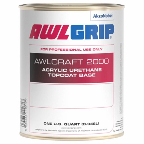 Awlcraft 2000 Acrylic Urethane High-Gloss Topcoat, Quart