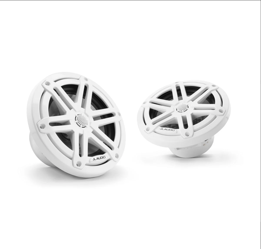 JL Audio® M3 Marine Speakers 6.5" with White Sport Grille - Image 2