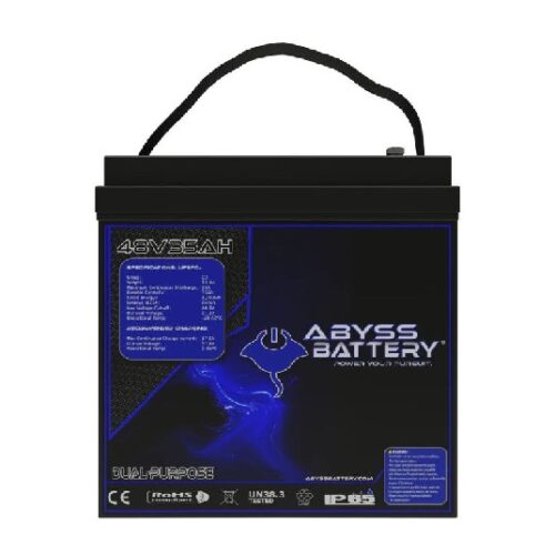 ABYSS 48V 35AH GC2 Lithium Golf Cart Battery