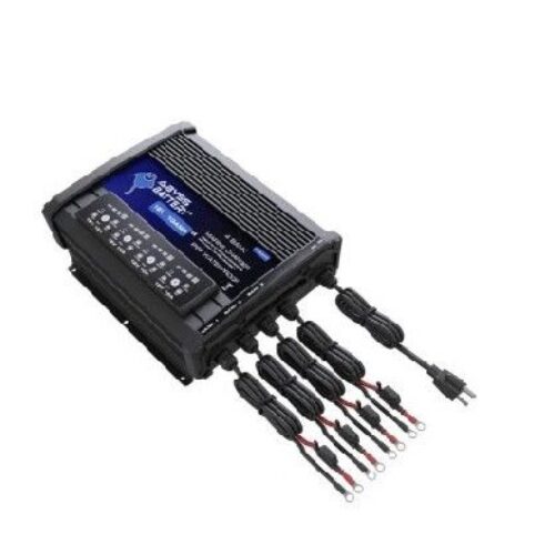 ABYSS 4 BANK 12V ON-BOARD MARINE BATTERY CHARGER *DROP SHIP ITEM*
