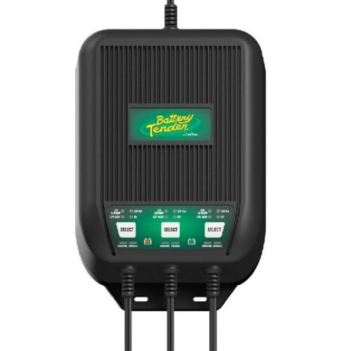 BATTERY TENDER 9 AMP, 12V Selectable – 3 Bank Marine Charger