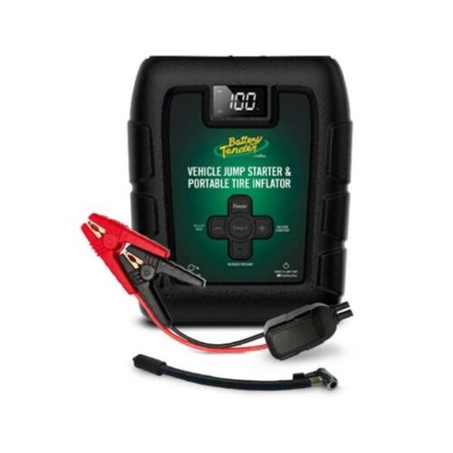 BATTERY TENDER 800 AMP, 12V Lithium Jump Starter & Power Pack w/ 140 PSI Tire Inflator Charger