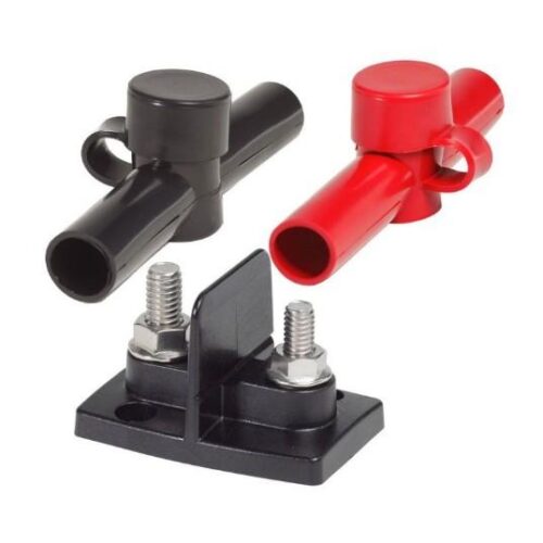 BLUE SEA PowerPost Dual1x5/16inStd1x3/8inStd w/ insulators