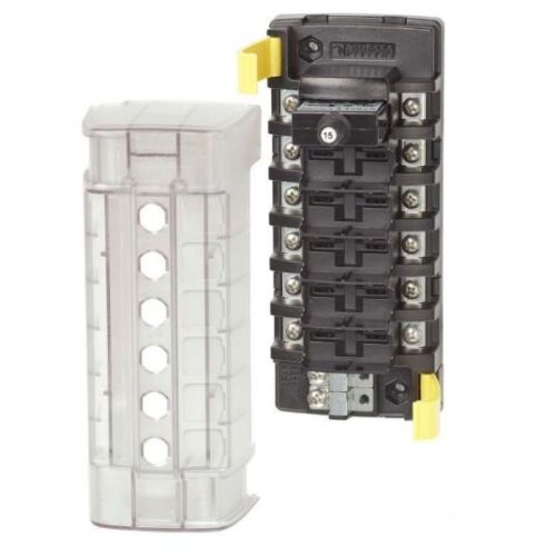 BLUE SEA Circ Brkr Block ST CLB 6circ Ind