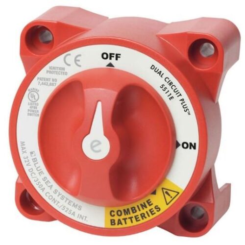 BLUE SEA Switch Battery e DualCircPlus