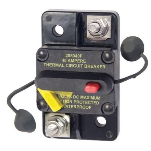 BLUE SEA Circuit Breaker, Bus 285 SfcMt 40 A