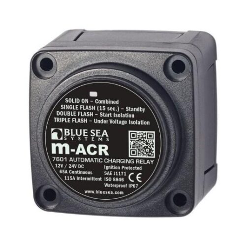 BLUE SEA Solenoid M Series 65A 12/24V ACR