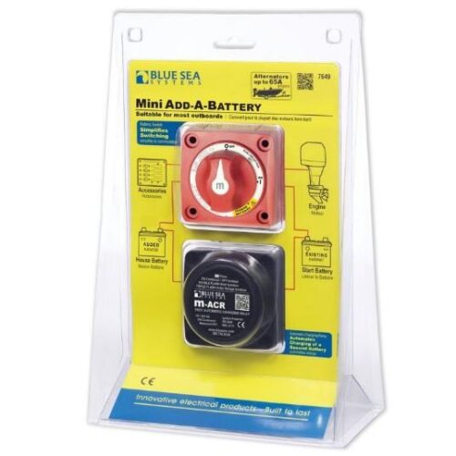 BLUE SEA Solenoid Add A Battery Mini
