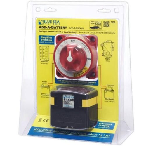 BLUE SEA Solenoid Add A Battery