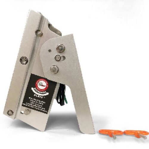 BOB’S MACHINE Hydraulic Action Series Kick-Back Jack, Powder Coated Black