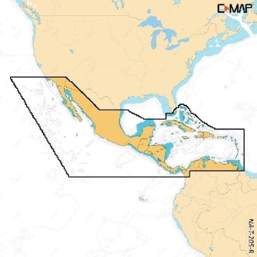 C-MAP Reveal X – Central America & Caribbean