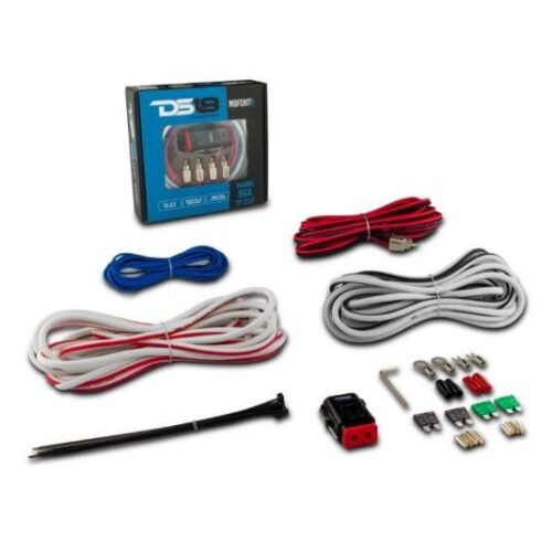 DS18 Marine Tinned OFC Amplifier Installation Kit 8-GA