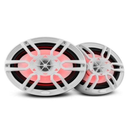 DS18 6×9″ 2-Way 125 Watts RMS 4O White