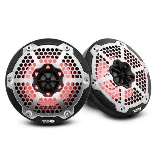 DS18 6.5″ 2-Way 100 Watts RMS 4O Black