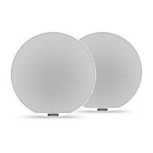 FUSION Signature Series 3i Marine Speakers, 8.8″ 330-watt Coaxial Classic White Marine Speakers (Pair)