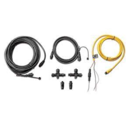 GARMIN NMEA 2000 Starter Kit, drop cable (2 m), backbone cable (10 m), power cable (2 m), two T-conn’s, M&F Term