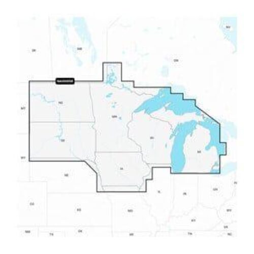 GARMIN Navionics+ U.S. North, Navionics+ microSD/SD card NAUS005R