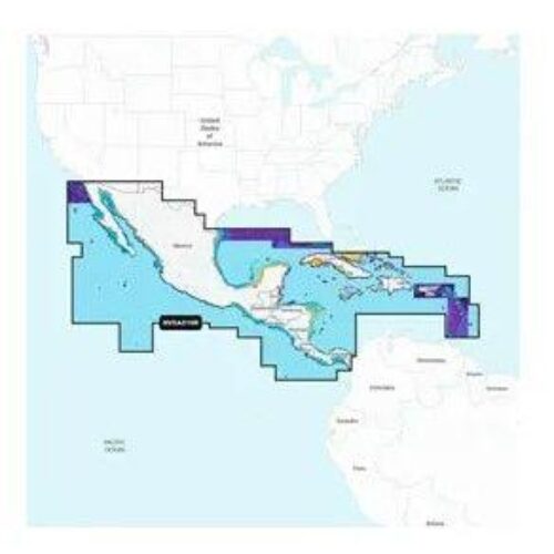 GARMIN NAVIONICS Vision+ Central America & Caribbean – Marine Chart