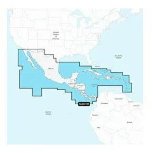 GARMIN NAV 010-C1459-30 Central America & Caribbean – Marine Charts