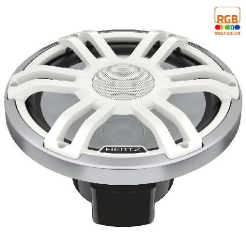 HERTZ AUDIO HMX 8 S-LD-SW – 8″ 4 Ohm SPORTS COAX RGB LED SL-WH