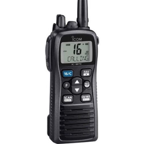 ICOM M73 6-Watt IPX8 Submersible Handheld