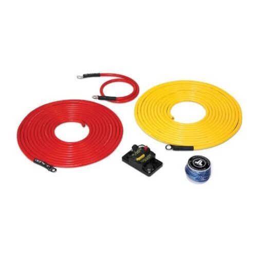 JL AUDIO XMD-PCS50A-1-L20: Premium 6 AWG 12-V Power Conn. Sys for Single Amp Up to 20 ft, 50 Amp
