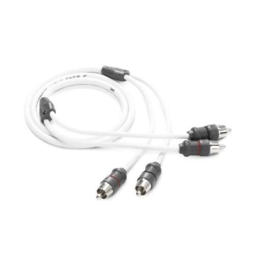 JL AUDIO XMD-WHTAIC2-3: RCA 2-Channel, 3 ft (0.91 m) Marine Audio Interconnect