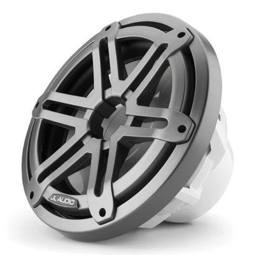 JL AUDIO M3-10IB-S-GM-4: 10″ Marine Subwoofer, Infinite Baffle, Sport Grille, Gunmental, 4 ohm, EACH