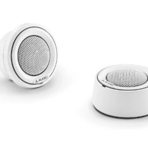 JL AUDIO M6-100CT-C/S-3Gw: 1″ M6 Marine Component Tweeters, White Mtg Cup, Trim Ring, Tweeter Mesh, PAIR