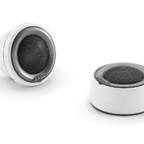 JL Audio M6-100CT-C/S-GwGm: 1″ M6 Marine Component Tweeters, White/Gray/Black, PAIR
