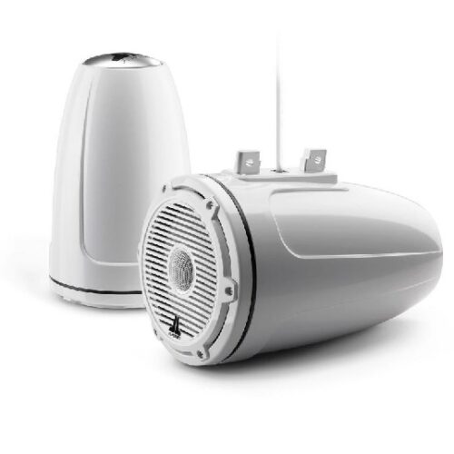 JL AUDIO M6-770ETXV3-GW-C-3GWGW: 7.7″ Tower Speakers, White Classic Grille, WHITE TWEETER, PAIR