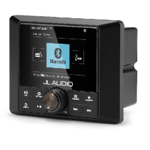 JL AUDIO MM55: Premium Compact Marine Source Unit with Full-color LCD