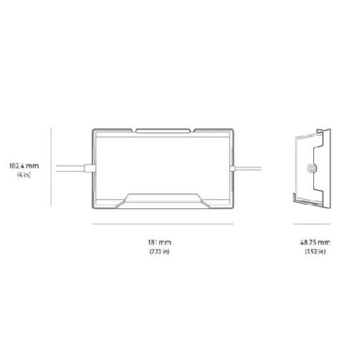 KVH Starlink Gen 3 Router Bracket Mount