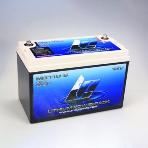 LITHIUM PROS LP Powerpack, 12.8V/110 Ah (Starting/Deep cycle) Bluetooth