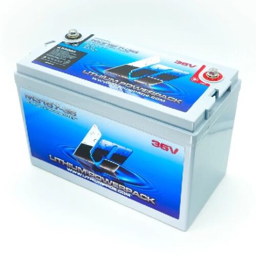 LITHIUM PROS LiFePO4 Battery, 36V/67 Ah (Trolling/Deep cycle, Grp 31) Bluetooth