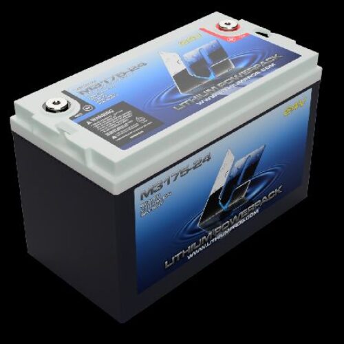 LITHIUM PROS LiFePO4 Battery, 24V/75 Ah (Trolling/Deep cycle) Bluetooth