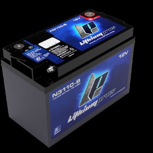 LITHIUM PROS LP Powerpack, 12.8V/110 Ah with N2K (Starting/Deep cycle, Grp 31) Bluetooth