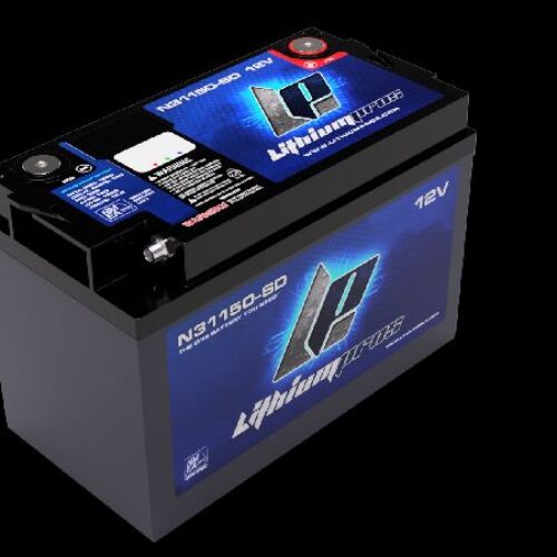 LITHIUM PROS LiFePO4 Battery, 12V/150 Ah with NMEA & OLED(Start/Deep cycle) Bluetooth