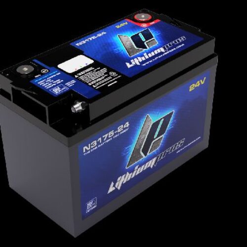 LITHIUM PROS LiFePO4 Battery, 24V/75 Ah with NMEA (Trolling/Deep cycle) Bluetooth