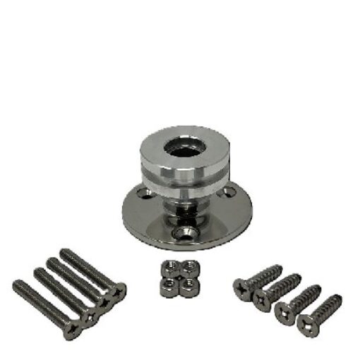 LOCMARINE 8460 Starlink Mini Coupling with Stainless Steel Fixed Mount Base Kit.