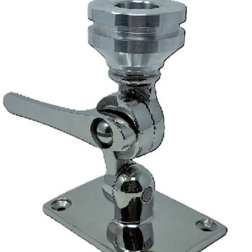 LOCMARINE 8460 Starlink Mini Coupling with Stainless Steel Adjustable Fixed Mount Base Kit.