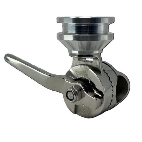 LOCMARINE 8640 Starlink Mini Coupling with Adjustable Stainless Steel Rail Mount Base Kit.
