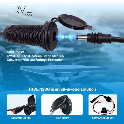 LOCMARINE 2.5 Amp, 12-24 to 30V Starlink Mini Converter.