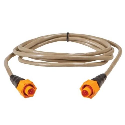 LOWRANCE Yellow 5-Pin Ethernet Cable, 50 ft