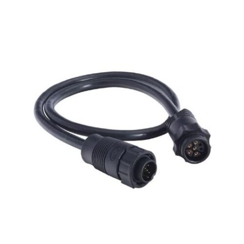 LOWRANCE Black 7-Pin Blue Transducers to 9-Pin xSonic Display Adapter Cable