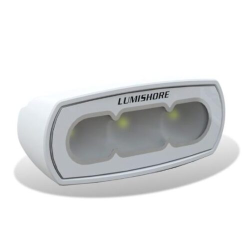 LUMISHORE ECLIPSE Flood Light 4″ – White