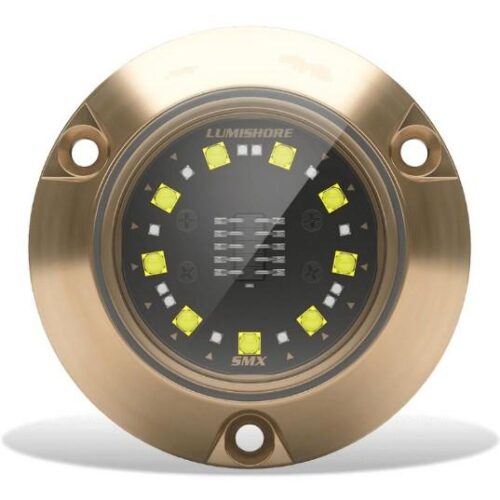 LUMISHORE ECLIPSE SMX54, Single Light Surface Mount, Blue and White