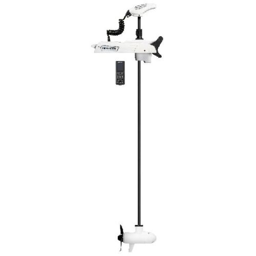 MINN KOTA Riptide Terrova QUEST 90/115 lb. Thrust, 87″ Shaft, Wireless Remote, White